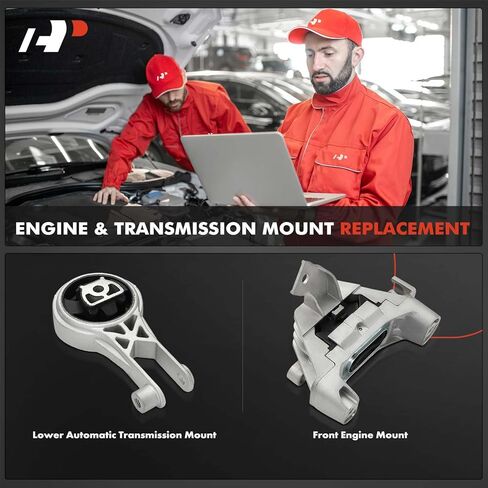 A-Premium 2PCS Engine Motor Mount and Transmission Mount Set Compatible with Chevrolet Volt 2011-2015 & Cadillac ELR 2014-2016, 1.4L, Automatic Transmission in Saudi Arabia