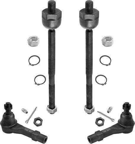 طقم تعليق 12 قطعة لفورد رينجر 1998-2011، لمازدا B2300 B2500 B3000 B4000، ذراع التحكم العلوي الأمامي ومفاصل الكرة السفلية وروابط شريط التأرجح الداخلية والخارجية لأطراف قضيب التعادل in Kuwait