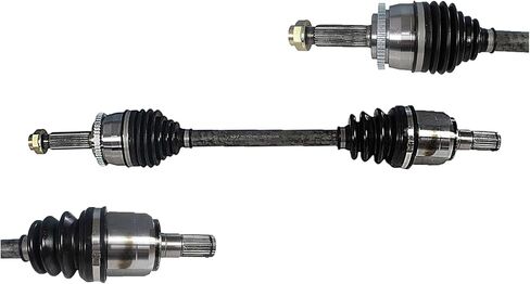 Front CV Axle Shaft Assembly Set FWD Compatible with Hyundai Accent 2012-2017 L4 1.6L, 2 Pieces CV Axle Joint Front Left Right Side CV Axles in Saudi Arabia