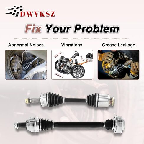 2x Front Left & Right CV Axle Shaft Driver and Passenger Side for Kia Sportage 2.7L FWD 2005-2008 2010, for Hyundai Tucson 2.7L 2005-2007 2009, for Tucson 2.0L 2005-2007 in Kuwait