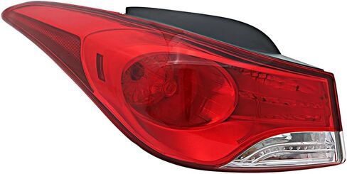 For Hyundai Elantra Sedan Outer Tail Light 2011 2012 2013 Passenger Right Side Taillamp Assembly Replacement in Saudi Arabia
