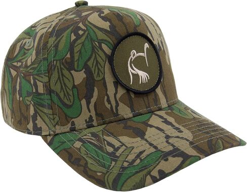 Drake Waterfowl Men's Lost Hat X Ol Tom Easy 5-Panel Circle Cap - Durable Mid-Profile Snapback Hat for Turkey Hunting Season in Saudi Arabia