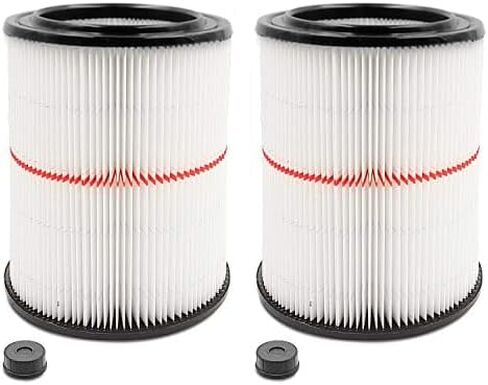 1 Pack Wet/Dry Cartridge Filter Replacement for Craftsman 9-17816 fit 5 Gallon & Larger Vacuum Cleaner in Kuwait