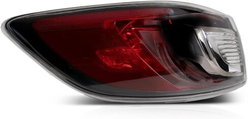 For Mazda 3 Sedan 2010 2011 2012 2013 Tail Light Assembly Standard Type Outer Driver Side DOT Certified MA2800144N in Saudi Arabia