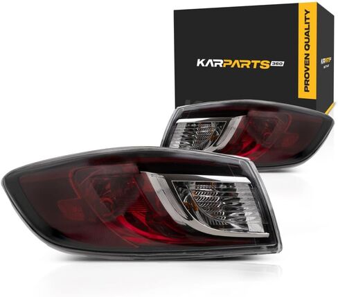 For Mazda 3 Sedan 2010 2011 2012 2013 Tail Light Assembly Standard Type Outer Driver Side DOT Certified MA2800144N in Saudi Arabia