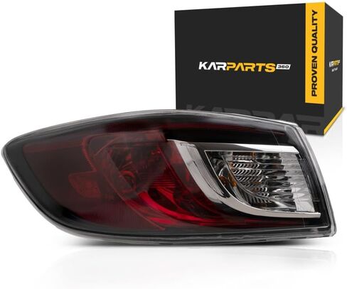 For Mazda 3 Sedan 2010 2011 2012 2013 Tail Light Assembly Standard Type Outer Driver Side DOT Certified MA2800144N in Saudi Arabia