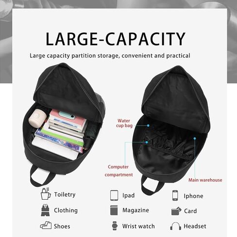 HEAD Small Waterproof Backpack for Women & Men, Lightweight Casual Daypack with 15.6 Inch Laptop Compartment, Compact Basic Bag for Sport, Fitness, Daily Use in Saudi Arabia
