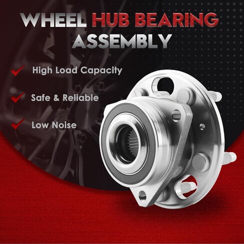 Front/Rear Wheel Bearing and Hub Assembly 513277 Compatible with for 09-17 Chevy Traverse, 08-17 Buick Enclave, 07-16 GMC Acadia, 2017 Acadia Limited, 07-10 Saturn Outlook, 6-Lug, 22756832 in Kuwait