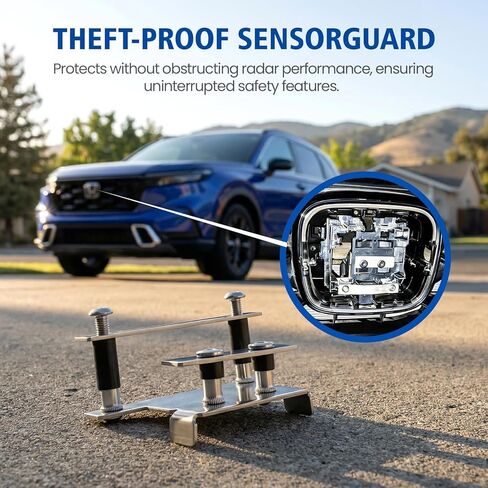 Radar Shield Compatible with 2023-2026 Honda Accord CR-V Pilot, Front Radar Sensor Protector Guard Cover Anti Theft Radar Sensor Protector in Saudi Arabia