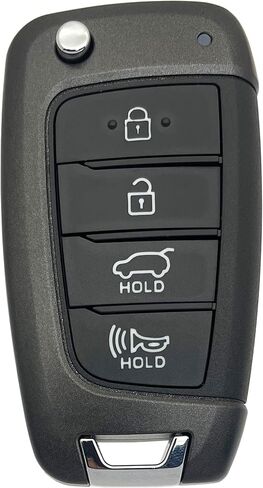 Replacement Key Fob Cover Case fit for Hyundai Tucson Santa Fe Palisade Kona Venue Accent Key Fob (Style a) in Saudi Arabia