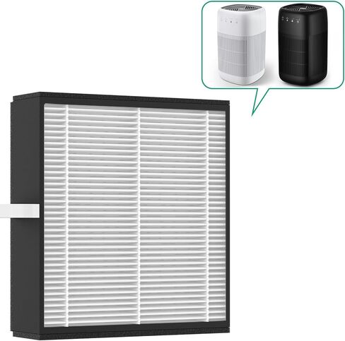 مرشح Afloia True H13 HEPA لتنقية الهواء وإزالة الرطوبة 2 في 1 (منقي هواء هيبا استبدال فلتر Q10) in Kuwait