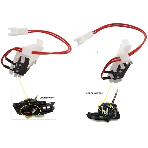 Gear Shifter Repair Kit Shift Switch Replacement for Nissan Altima Pathfinder 2013-2017，34901-3NW2A 34901-3NW3A 34901-3NW4A 34901-3NW1A in Saudi Arabia