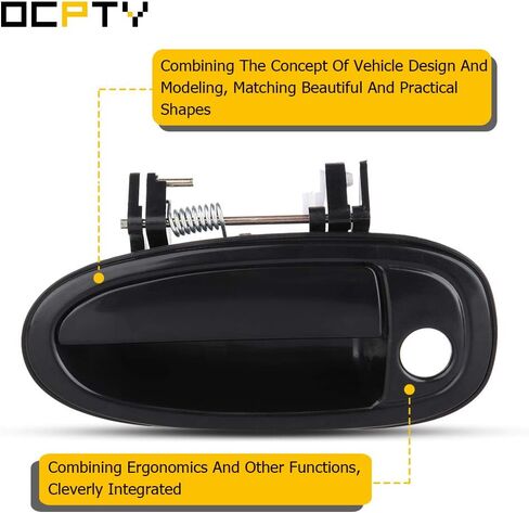 OCPTY مقبض الباب الخارجي الأمامي سائق الجانب الأيسر استبدال صالح 1995-1999 أفالون مقبض باب خارجي أسود in Kuwait