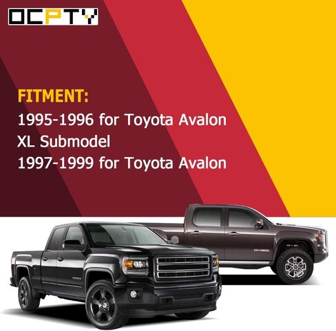 OCPTY مقبض الباب الخارجي الأمامي سائق الجانب الأيسر استبدال صالح 1995-1999 أفالون مقبض باب خارجي أسود in Kuwait