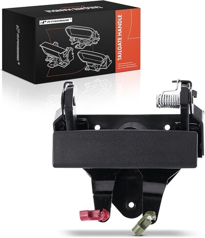 A-Premium Tailgate Handle Liftgate Latch Handle Compatible with Dodge Ram 1500 1994-2001, Ram 2500 1994-2002, Ram 3500 1994-2002, Textured Black, Replace# 55074580 in Saudi Arabia