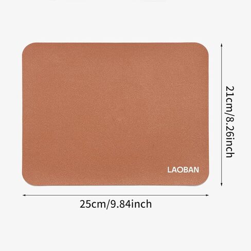 Laoban 7-Pack Mouse Pad Set, Ultra-Thin Portable Mouse Mats for Office & Home, 7 Colors (Black, Grey, Blue, Green, Pink, Brown, Navy) in Kuwait