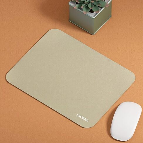 Laoban 7-Pack Mouse Pad Set, Ultra-Thin Portable Mouse Mats for Office & Home, 7 Colors (Black, Grey, Blue, Green, Pink, Brown, Navy) in Kuwait