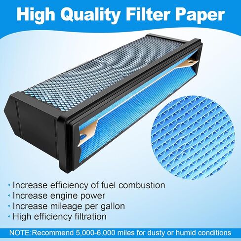 AF27879 Engine Air Filter Compatible with Freightliner Cascadia 08-17,Coronado 10-16,122SD 14-16,DD13 DD15 DD16 Cummins ISX Engine,Replaces AF27879 CA5790 83478 P618478 CA11249 LAF6260 in Kuwait