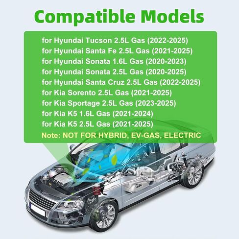 AUTOKAY Cabin and Engine Air Filter Set Fits for Hyundai Santa Fe Tucson Santa Cruz Sonata 2020-2025 for Kia K5 Sorento Sportage 2021-2025 RE# 28113-L1000 97133-L1000 28113-N9000 97133-N9100 in Kuwait