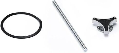 14" X 3" Blue Round High Flow Washable Air Cleaner Filter Assembly w/Chrome Flow-Thru Lid for Caburetor Lid Compatible with Ford/GMC/Chevy SBC BBC in Kuwait