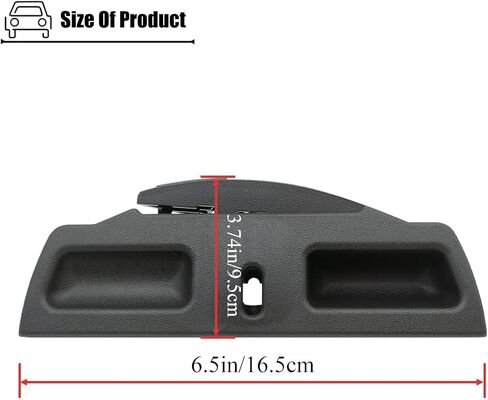 Center Console Jump Seat Lid Latch Compatible with Chevy Silverado 1500 2500 3500 Suburban Tahoe GMC Sierra Yukon, Console Lid Latch for 11098014 812443 812444 in Kuwait