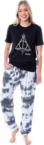 مجموعة بيجامة هاري بوتر ديثلي هالوز ويزاردينج وورلد سليب جوجر بيجامة in Kuwait