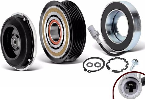 AC COMPRESSOR CLUTCH KIT FITS: 2017-2021 TOYOTA HIGHLANDER 6CYL 3.5L 6 GROOVE in Kuwait
