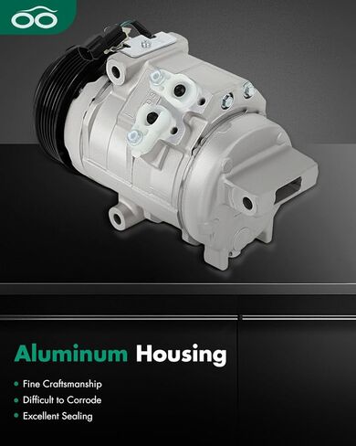 SCITOO AC Compressor for Ford Edge 3.5L 2007-2010, Fast Cooling Air Conditioner Compressor for Lincoln MKX 3.5L 2007-2010 CO 9775C in Saudi Arabia