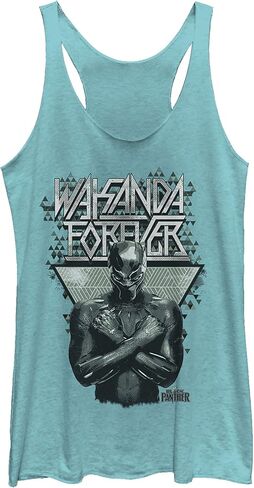 Marvel Women's Pantherforever Pattern Women's Racerback Tank Top in Saudi Arabia