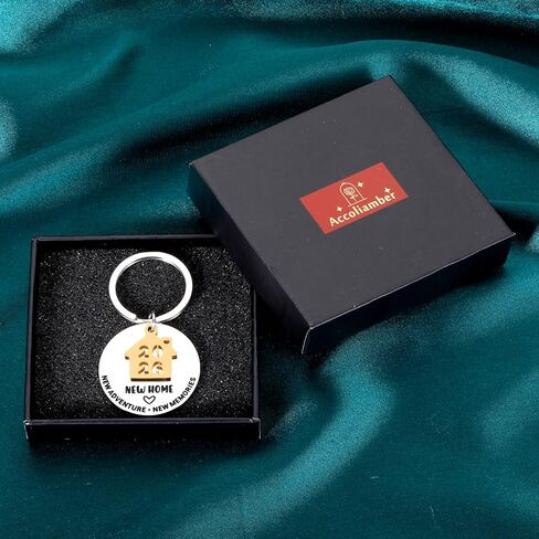 ACCOLIAMBER House Warming Gifts Closing Gifts for Home Buyers First Time Home Buyers Gift 2026 House Keychain Housewarming Gift for Women New Home Keychain for First Apartment New House New Homeowner in Saudi Arabia