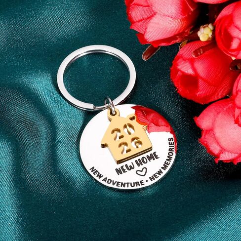 ACCOLIAMBER House Warming Gifts Closing Gifts for Home Buyers First Time Home Buyers Gift 2026 House Keychain Housewarming Gift for Women New Home Keychain for First Apartment New House New Homeowner in Saudi Arabia