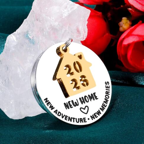 ACCOLIAMBER House Warming Gifts Closing Gifts for Home Buyers First Time Home Buyers Gift 2026 House Keychain Housewarming Gift for Women New Home Keychain for First Apartment New House New Homeowner in Saudi Arabia