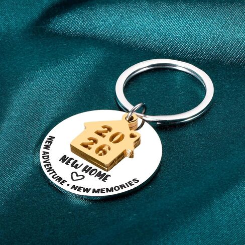 ACCOLIAMBER House Warming Gifts Closing Gifts for Home Buyers First Time Home Buyers Gift 2026 House Keychain Housewarming Gift for Women New Home Keychain for First Apartment New House New Homeowner in Saudi Arabia