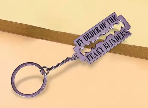 بينستانت بيكي بلايندرز شفرة حلاقة شيلبي برنامج تلفزيوني بأمر من هيث برمنغهام الصغيرة 1919 البنادق سلسلة المفاتيح كيرينغ مفتاح سلسلة حلقة in Kuwait