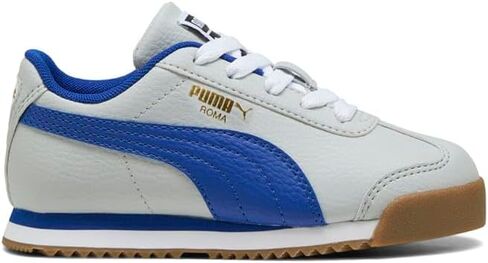 PUMA Kids Boys Roma 24 Standard Lace Up Sneakers Shoes Casual - Grey in Saudi Arabia