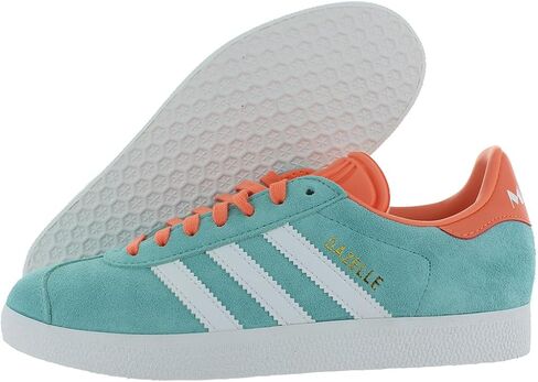 Adidas 2024 Inter Miami CF Archive Gazelle - Boys' Grade School (IH2627, Teal/Orange) in Saudi Arabia