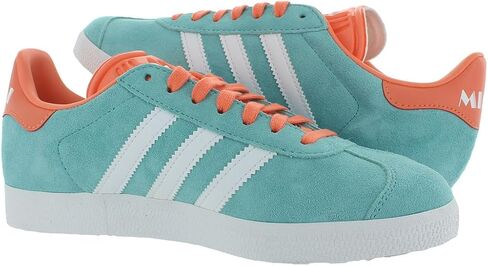Adidas 2024 Inter Miami CF Archive Gazelle - Boys' Grade School (IH2627, Teal/Orange) in Saudi Arabia