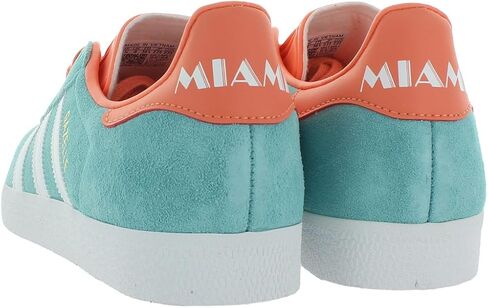 Adidas 2024 Inter Miami CF Archive Gazelle - Boys' Grade School (IH2627, Teal/Orange) in Saudi Arabia