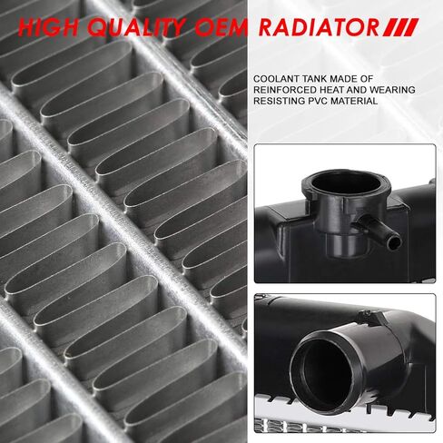 Auto Dynasty Radiator Compatible with 1996-2002 Toyota 4Runner AT MT, DPI 1998 Factory Style 1-Row Cooling Radiator, Aluminum Core in Saudi Arabia