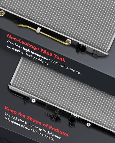 cciyu 13024 Radiator Replacement for 2008-2013 For Toyota for Highlander 3.5L in Saudi Arabia