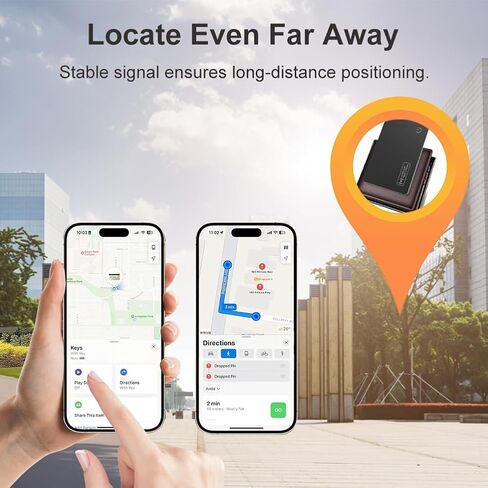 بطاقة تعقب المحفظة، جهاز تعقب الأمتعة الرفيع للغاية يعمل مع Find My (iOS فقط)، محدد موقع العناصر للمحفظة، حقيبة السفر، بطاقة الهوية والمزيد، شحن لاسلكي، مقاوم للماء in Saudi Arabia