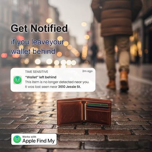 بطاقة تعقب المحفظة، جهاز تعقب الأمتعة الرفيع للغاية يعمل مع Find My (iOS فقط)، محدد موقع العناصر للمحفظة، حقيبة السفر، بطاقة الهوية والمزيد، شحن لاسلكي، مقاوم للماء in Saudi Arabia