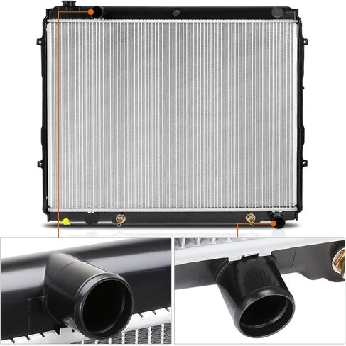 DPI-2321 2-Row Full Aluminum Core Cooling Radiator Compatible with 2000-2006 Tundra 4.7L AT in Saudi Arabia