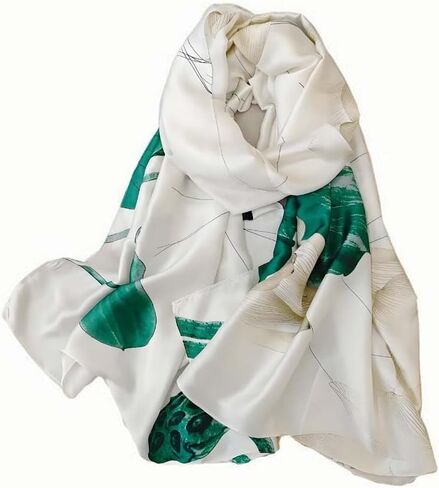 100% Simulated Silk Scarvesfor For Women Satin Head Scarves,Large Shawl,Fashion Accessories & Gift Edition70.8x 35.4 Inches in Saudi Arabia