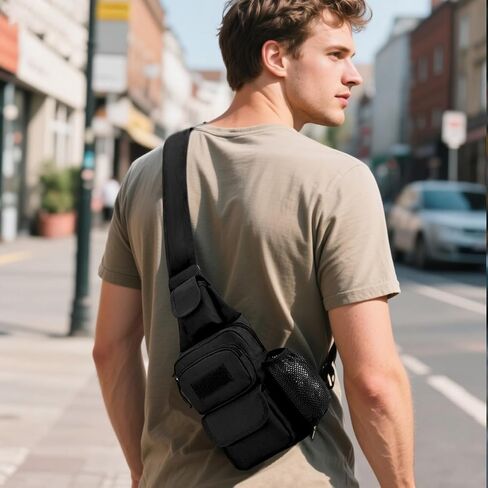 Sling Bag Crossbody for Women Men-Trendy Sling Bags Bakpack, Chest Bags with One Strap for Travel Commute Hiking in Saudi Arabia
