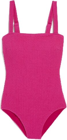 Vineyard Vines Women's Textured Southampton Square Neck One-piece in Saudi Arabia