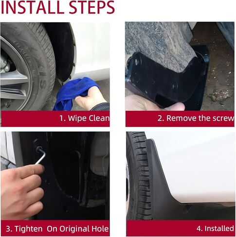 Mud Flaps Kit for 2020 2021 2022 Mazda CX30 CX-30 Accessories Mud Splash Guard Mud Flap Front and Rear 4pcs in Kuwait