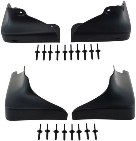 Splash Guard 4pcs for Chrysler 300 2011-2017 Flap Front Rear (Black) in Kuwait