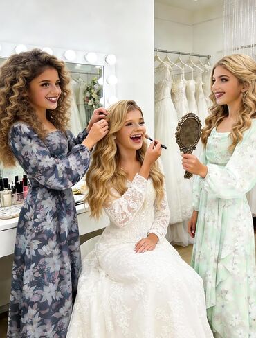 Spring Floral Chiffon Junior Bridesmaid Dresses Long Sleeve Wedding Guest Dress High-Low Holiday Dresses for Girls in Saudi Arabia