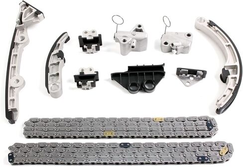 AUCERAMIC Timing Chain Kit W/Tensioner Fit for 2006-2009 Subaru B9 Tribeca Legacy Outback EZ30 EZ30D 3.0L OE#13141AA001, 13142AA030, 13143AA041, 13144AA090 in Saudi Arabia